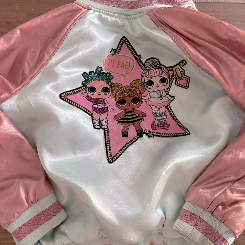 LOL zip up girls jacket